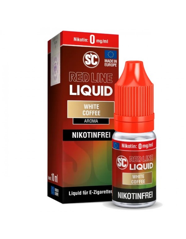 SC Redline - White Coffee - Fertig Liquid 0mg/ml