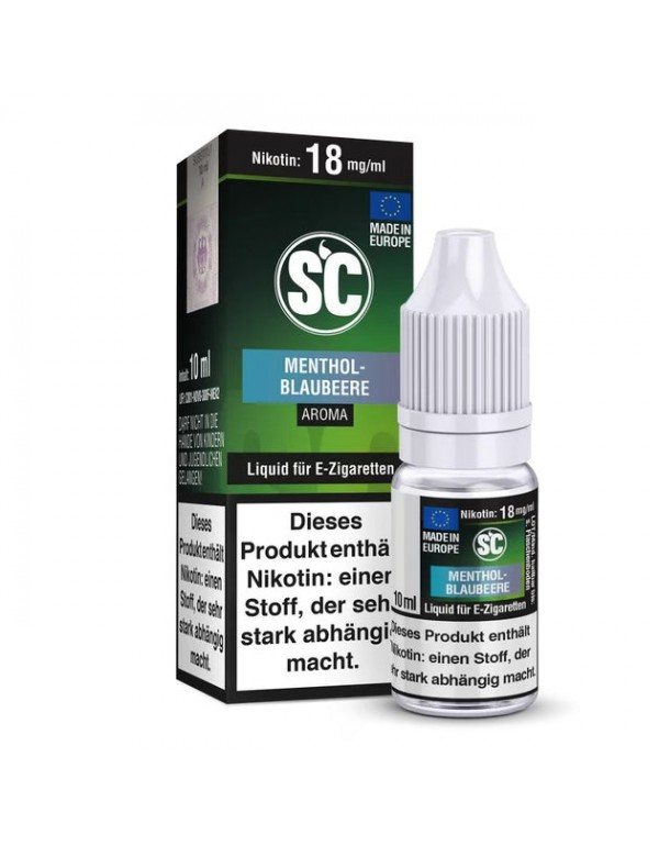SC Liquid - Menthol-Blaubeere - 0mg/ml
