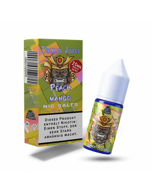 Tornado Juices - Peach Mango - Nikotinsalz 20mg/ml
