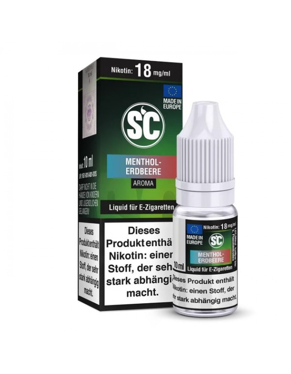 SC Liquid - Menthol-Erdbeere - 6mg/ml