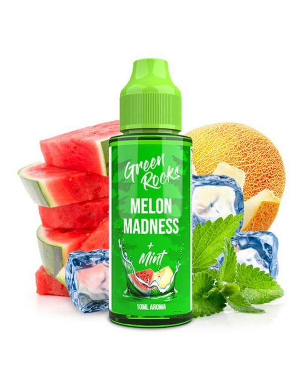 Green Rocks - Melon Madness - 0mg/ml 10ml