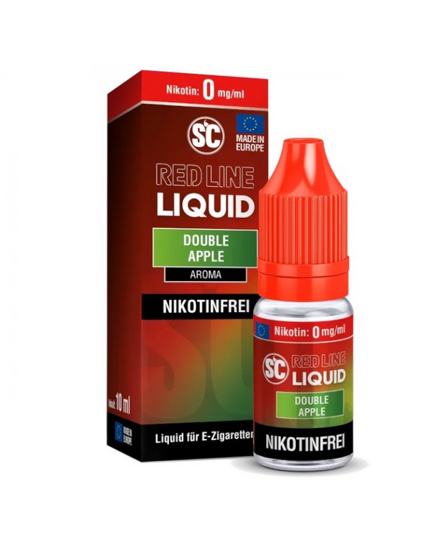 SC Redline - Double Apple - Fertig Liquid 0mg/ml