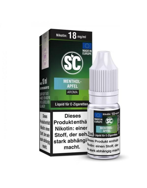SC Liquid - Menthol-Apfel - 12mg/ml