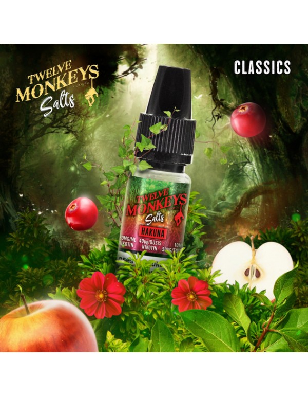 Twelve Monkeys - Hakuna - Nikotinsalz - 20mg/ml
