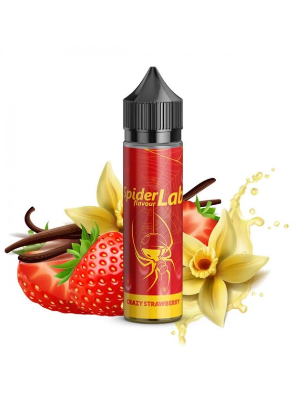 Spider Lab - Crazy Strawberry - 0mg/ml 8ml