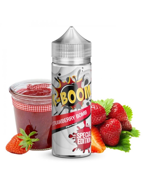 K-Boom - Strawberry Bomb  - 0mg/ml 10ml