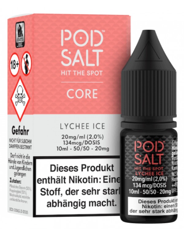 Pod Salt - Lychee Ice - Nikotinsalz - 20mg/ml