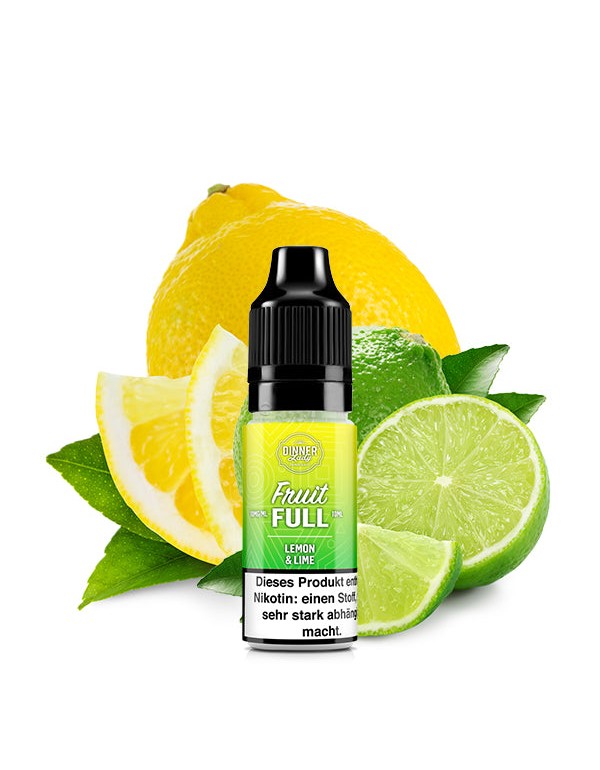 Dinner Lady Fruit Full - Lemon & Lime - Nikotinsal...
