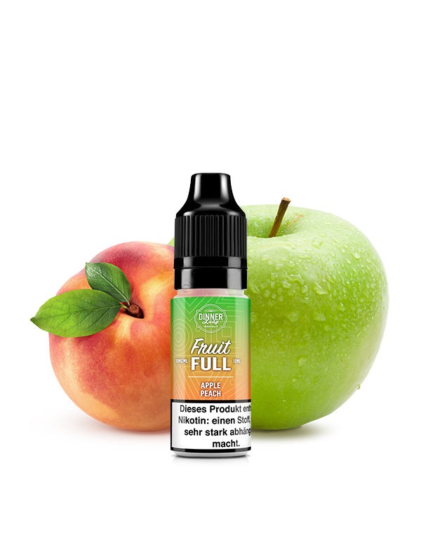 Dinner Lady Fruit Full - Apple Peach - Nikotinsalz...