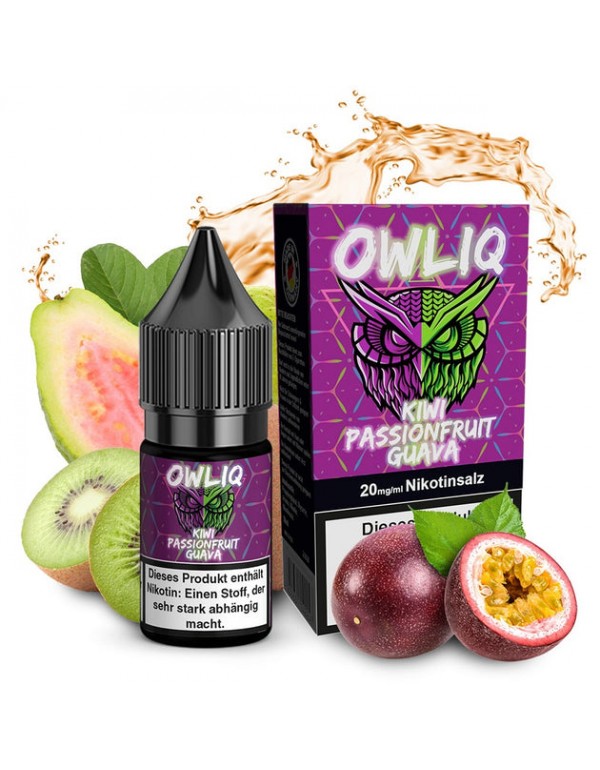 OWLIQ - Kiwi Passionfruit Guava - Nikotinsalz 20mg...
