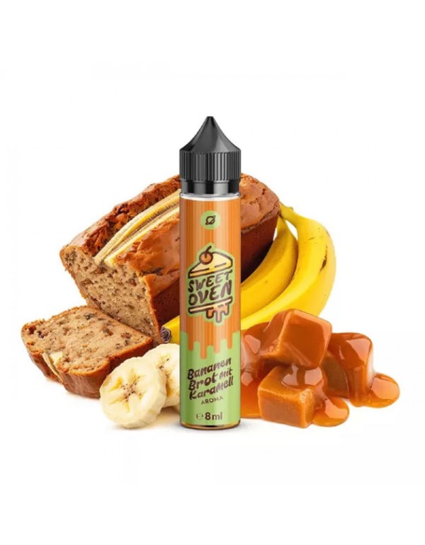 Flavorverse - Bananenbrot mit Karamell - 0mg/ml 8m...