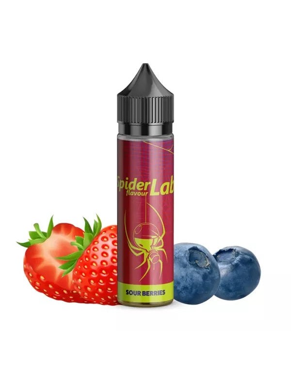 Spider Lab - Sour Berries - 0mg/ml 8ml
