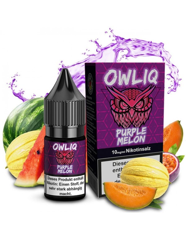 OWLIQ - Purple Melon - Nikotinsalz 10mg/ml