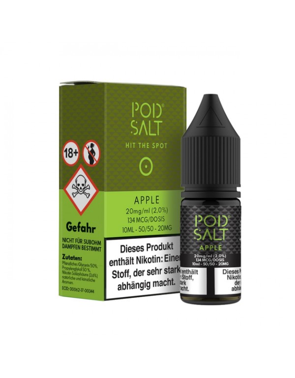 Pod Salt - Apple - Nikotinsalz - 20mg/ml
