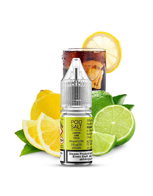 Pod Salt Xtra - Lemon Lime Cola - Nikotinsalz - 10...