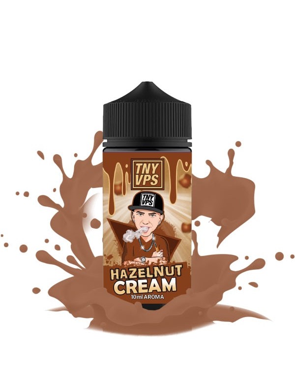 Tony Vapes - Hazelnut Cream - 0mg/ml 10ml