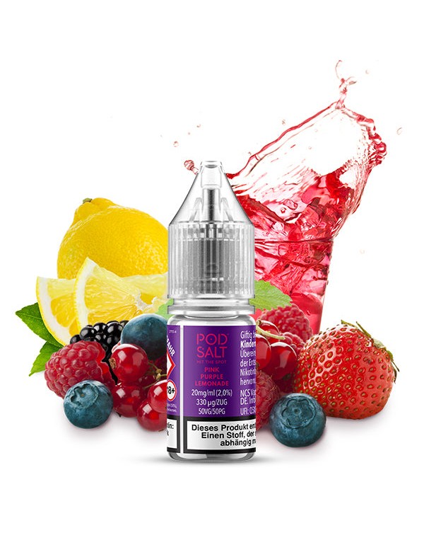Pod Salt Xtra - Pink Purple Lemonade - Nikotinsalz...