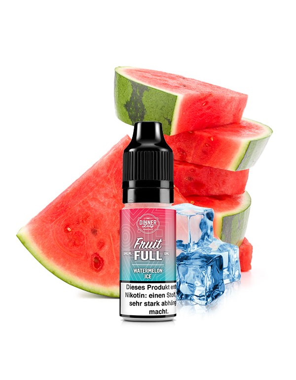 Dinner Lady Fruit Full - Watermelon Ice - Nikotins...