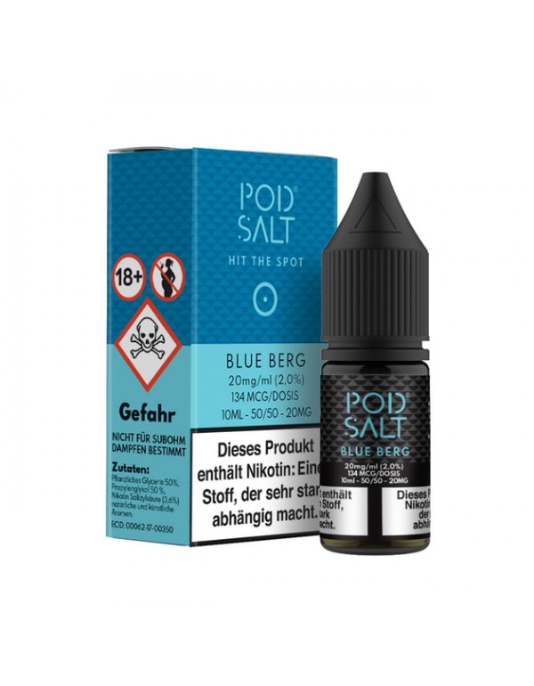 Pod Salt - Blue Berg - Nikotinsalz - 20mg/ml