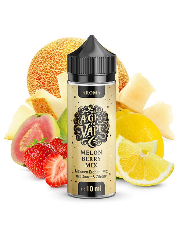 The Age of Vape - Melon Berry Mix - 0mg/ml 10ml