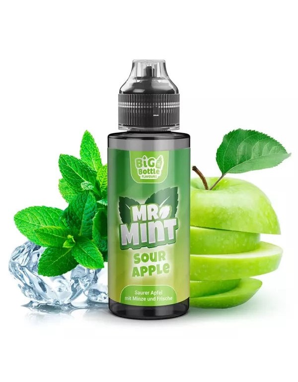 Mr. Mint - Sour Apple - 0mg/ml 10ml