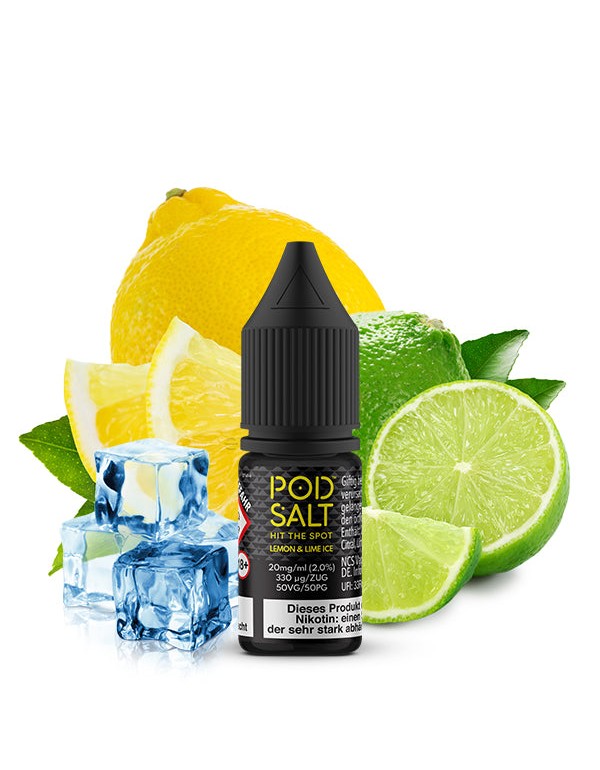 Pod Salt - Lemon Lime Ice - Nikotinsalz - 20mg/ml