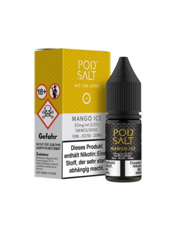 Pod Salt - Mango Ice - Nikotinsalz - 20mg/ml