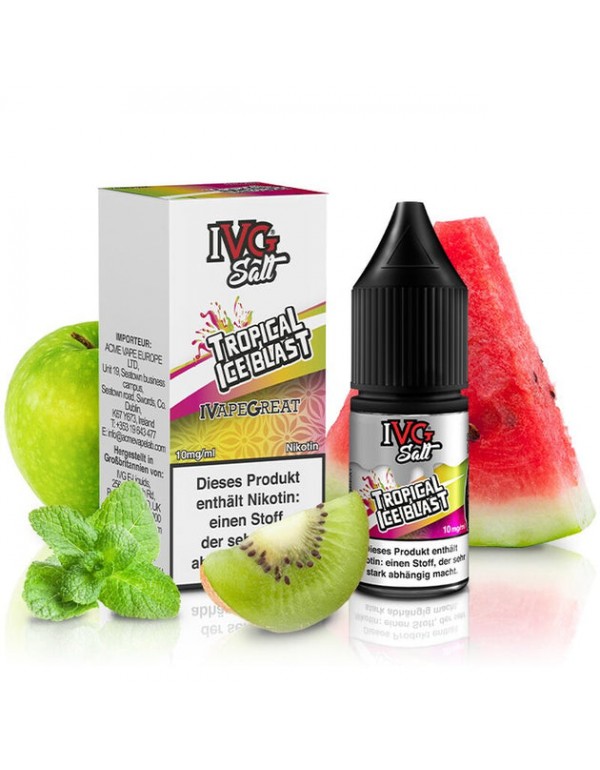IVG Salt - Tropical Ice Blast - Nikotinsalz 10mg/m...