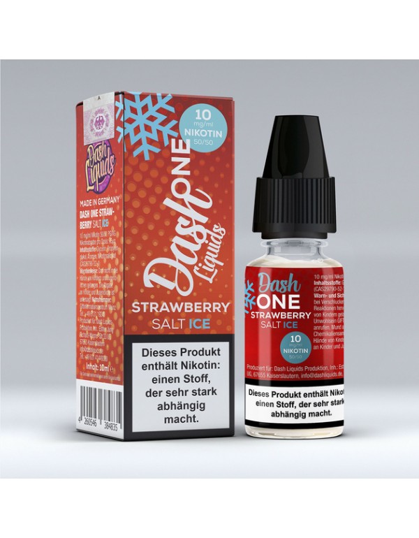 Dash Liquids - Strawberry Ice - Nikotinsalz 10mg/m...