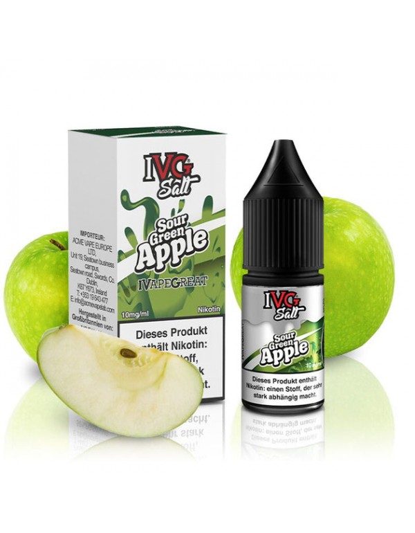 IVG Salt - Sour Green Apple - Nikotinsalz 20mg/ml