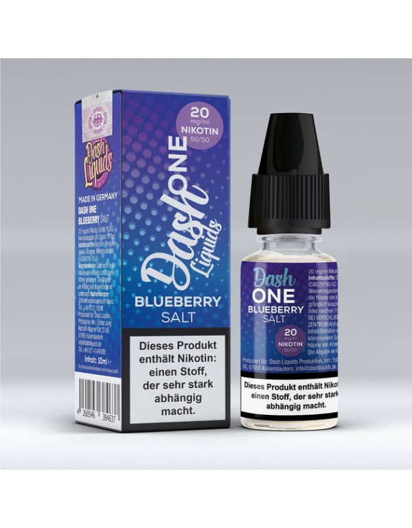 Dash Liquids - Blueberry - Nikotinsalz 20mg/ml