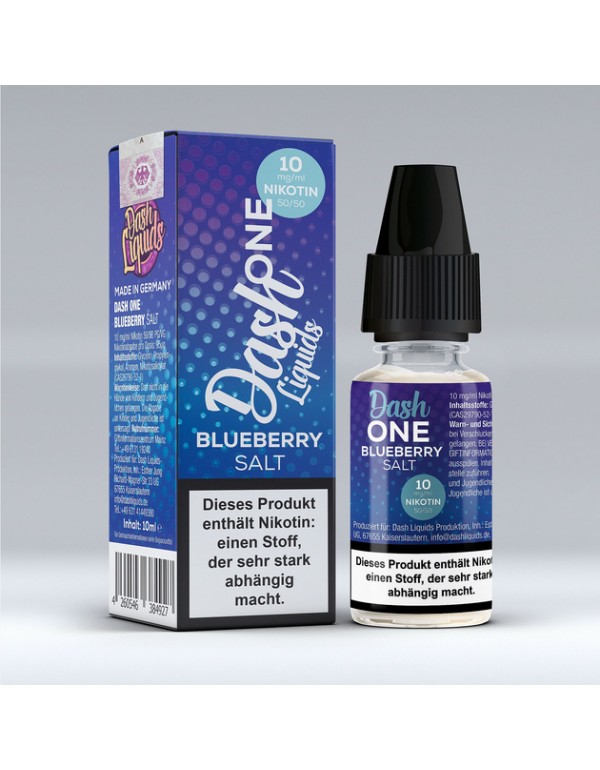 Dash Liquids - Blueberry - Nikotinsalz 10mg/ml