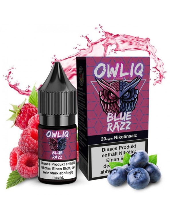 OWLIQ - Blue Razz - Nikotinsalz 20mg/ml