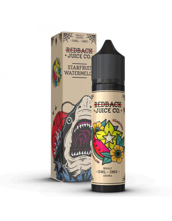 Redback Juice Co. - Starfruit Watermelon - 0mg/ml ...