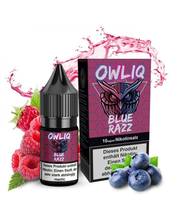 OWLIQ - Blue Razz - Nikotinsalz 10mg/ml
