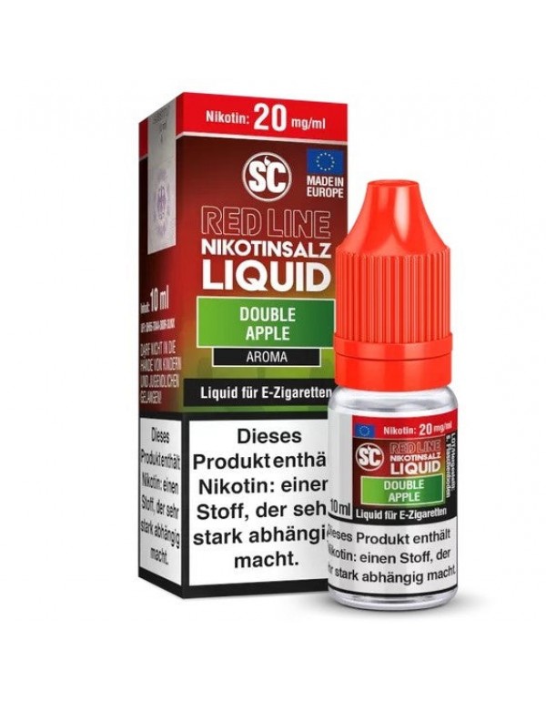 SC Redline - Double Apple - Nikotinsalz 10mg/ml