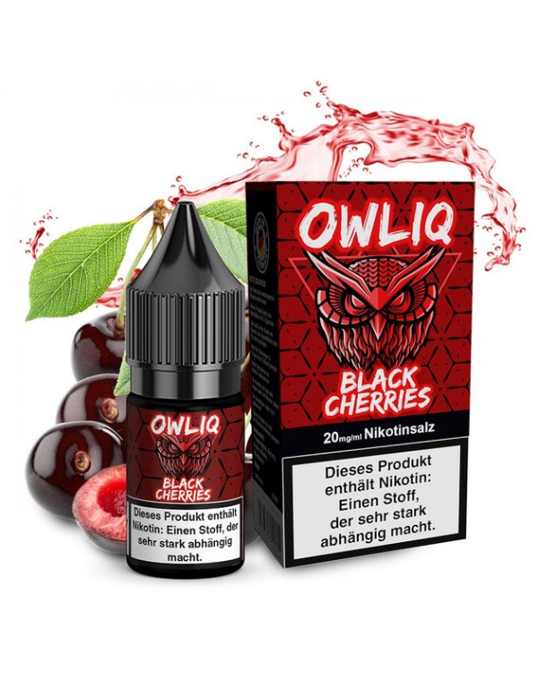 OWLIQ - Black Cherries - Nikotinsalz 20mg/ml