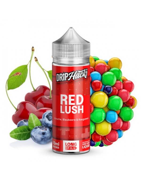 Drip Hacks - Red Lush - 0mg/ml 10ml