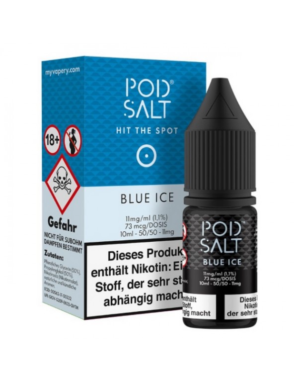 Pod Salt - Blue Ice - Nikotinsalz - 11mg/ml