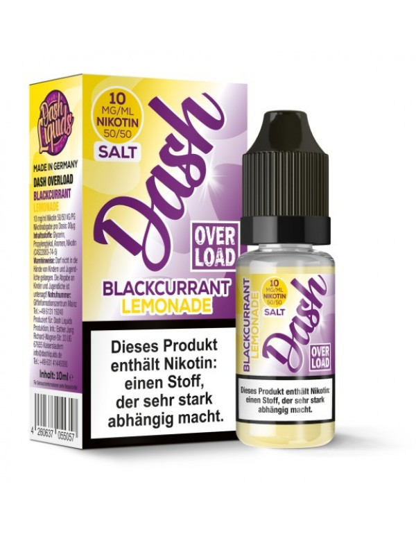 Dash Overload - Blackcurrant Lemonade - Nikotinsal...