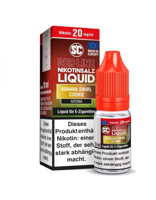 SC Redline - Banana Swirl Cookie - Nikotinsalz 10m...