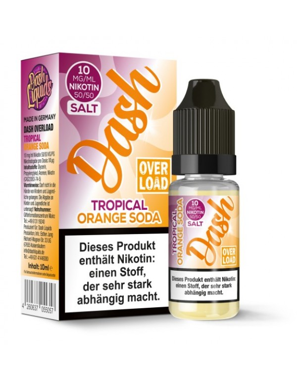 Dash Overload - Tropical Orange Soda - Nikotinsalz...