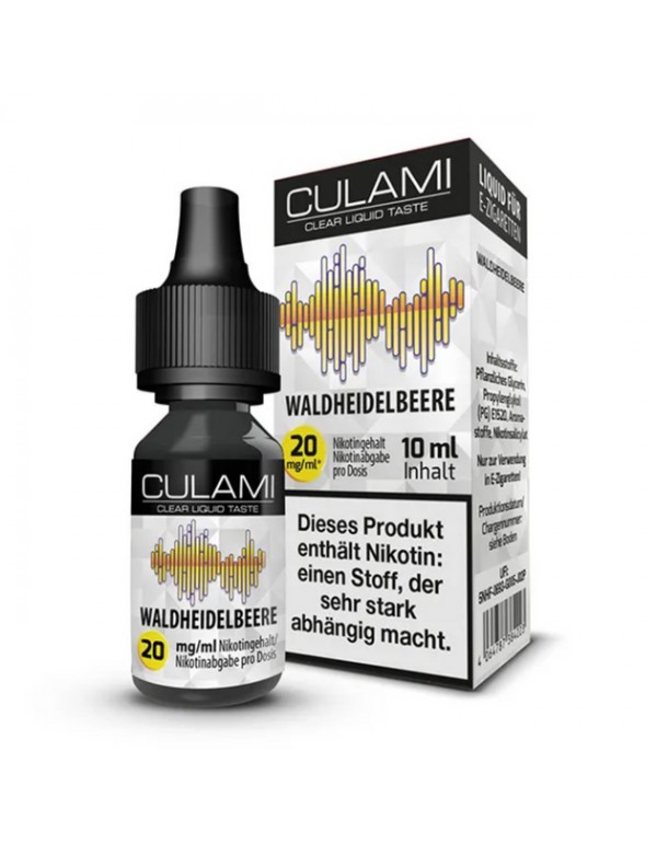 Culami - Waldheidelbeere - Nikotinsalz 20mg/ml