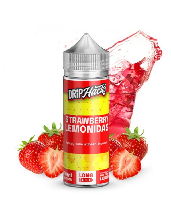 Drip Hacks - Strawberry Lemonidas - 0mg/ml 10ml