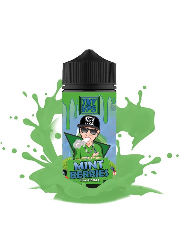 Tony Vapes - Mint Berries - 0mg/ml 10ml