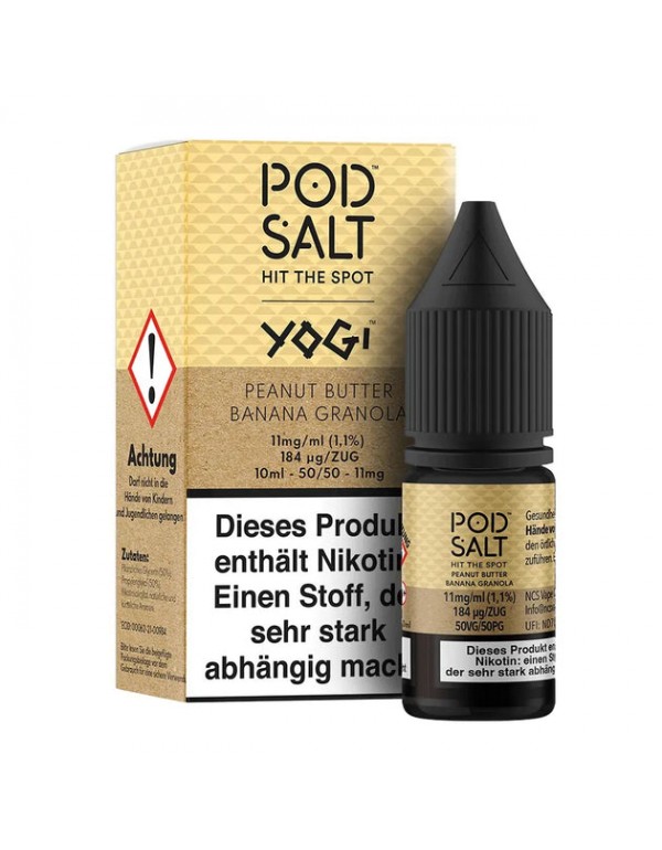 Pod Salt - Yogi Peanut Butter Banana Granola - Nik...