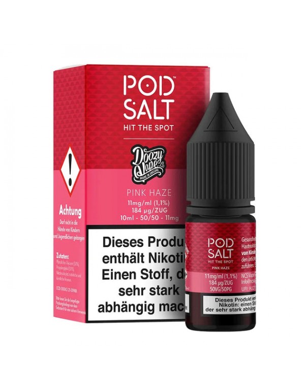 Pod Salt - Doozy Vape Pink Haze - Nikotinsalz - 11...