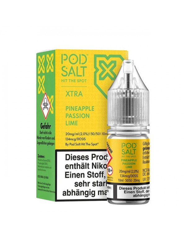 Pod Salt Xtra - Pineapple Passion Lime - Nikotinsa...