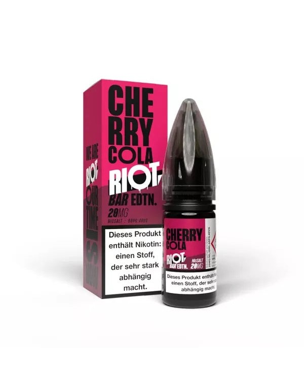 Riot Squad - Cherry Cola - Nikotinsalz - 20mg/ml