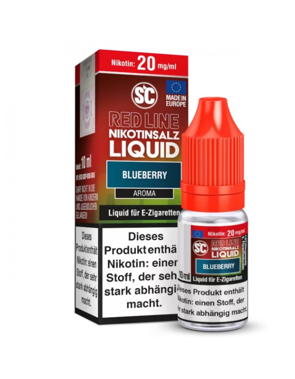 SC Redline - Blaubeere - Nikotinsalz 10mg/ml